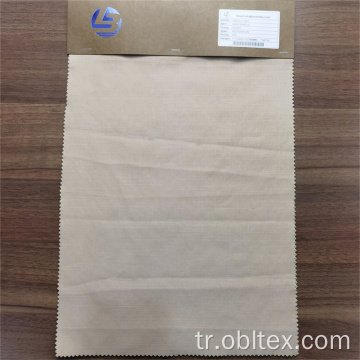 OBL22-C-063 Elbise için polyester taklit keten